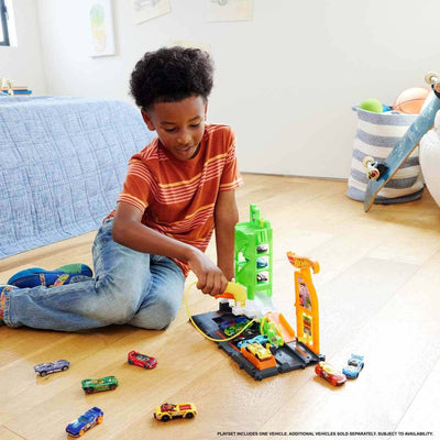 Hot Wheels Elektrikli Araç Şarj İstasyonu Oyun Seti