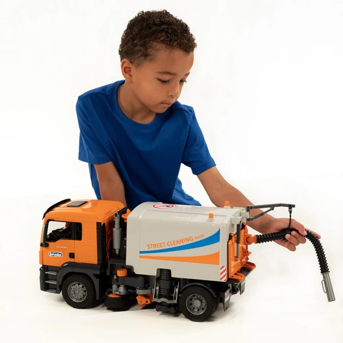 Bruder Man Tgs Cadde Süpürme Kamyonu BR03780
