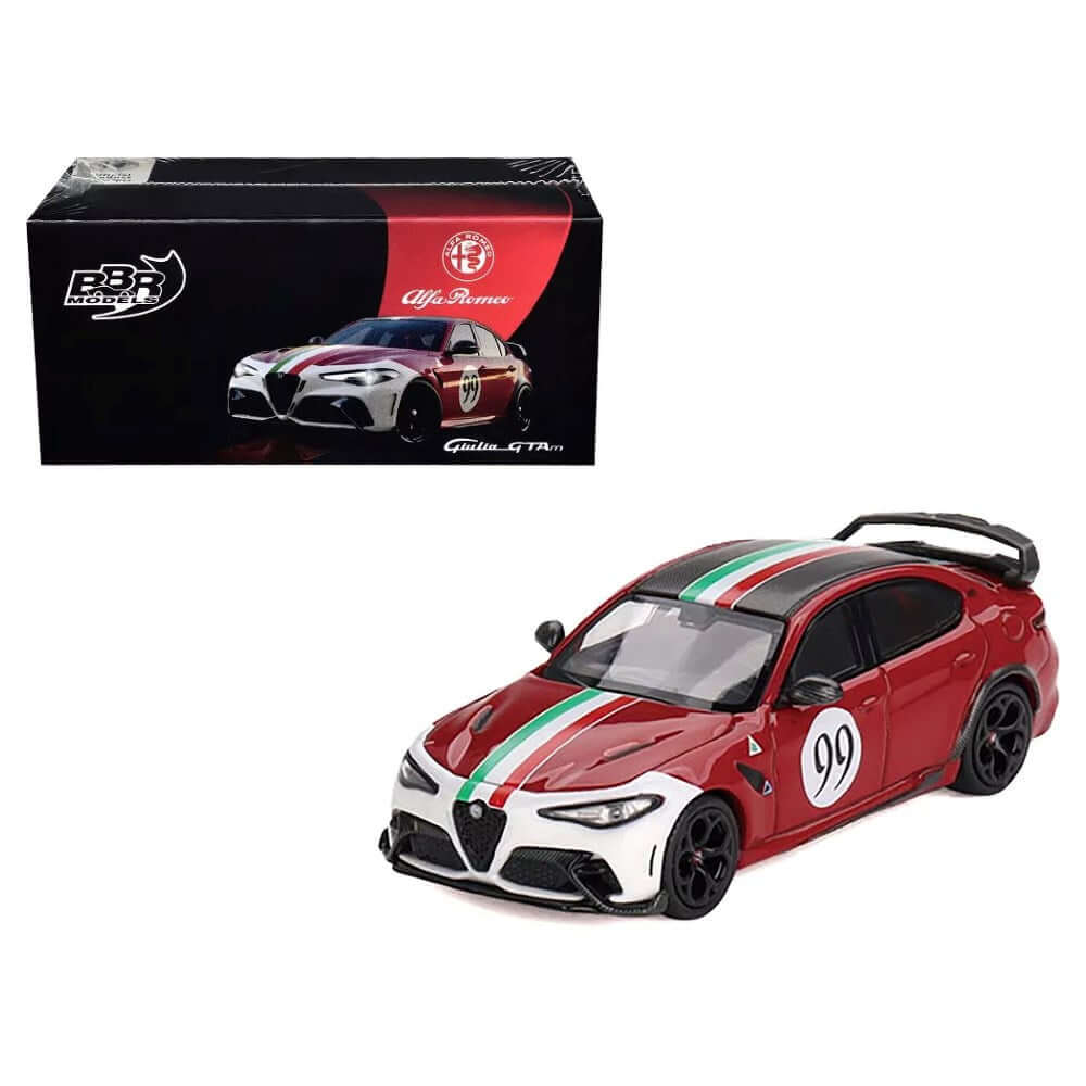 BBR 1:64 Alfa Romeo Giulia GTAm Rosso GTA #99 Centro Stile Livery