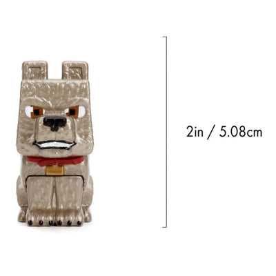 Jada Minecraft Film Figürleri Dennis 6.5 cm Boyunda, Die-Cast Metal, Pop-Culture Tasarımlı Lisanslı Koleksiyon Figürleri