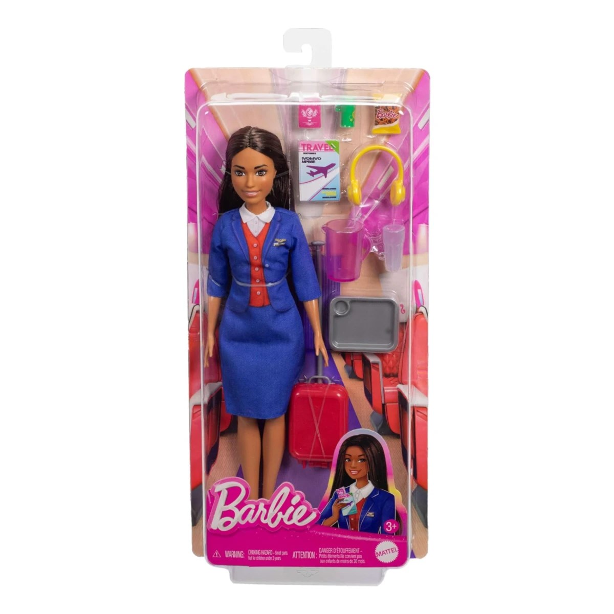 Barbie Hostes Bebek ve Aksesuarları