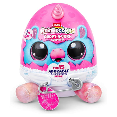 Rainbocorns Adaptacorn Sevimli Sürpriz Yavru Melly-Moo | 3 Yaş ve Üzeri Kız Çocukları İçin 15+ Sürprizli Peluş Yumurta Seti