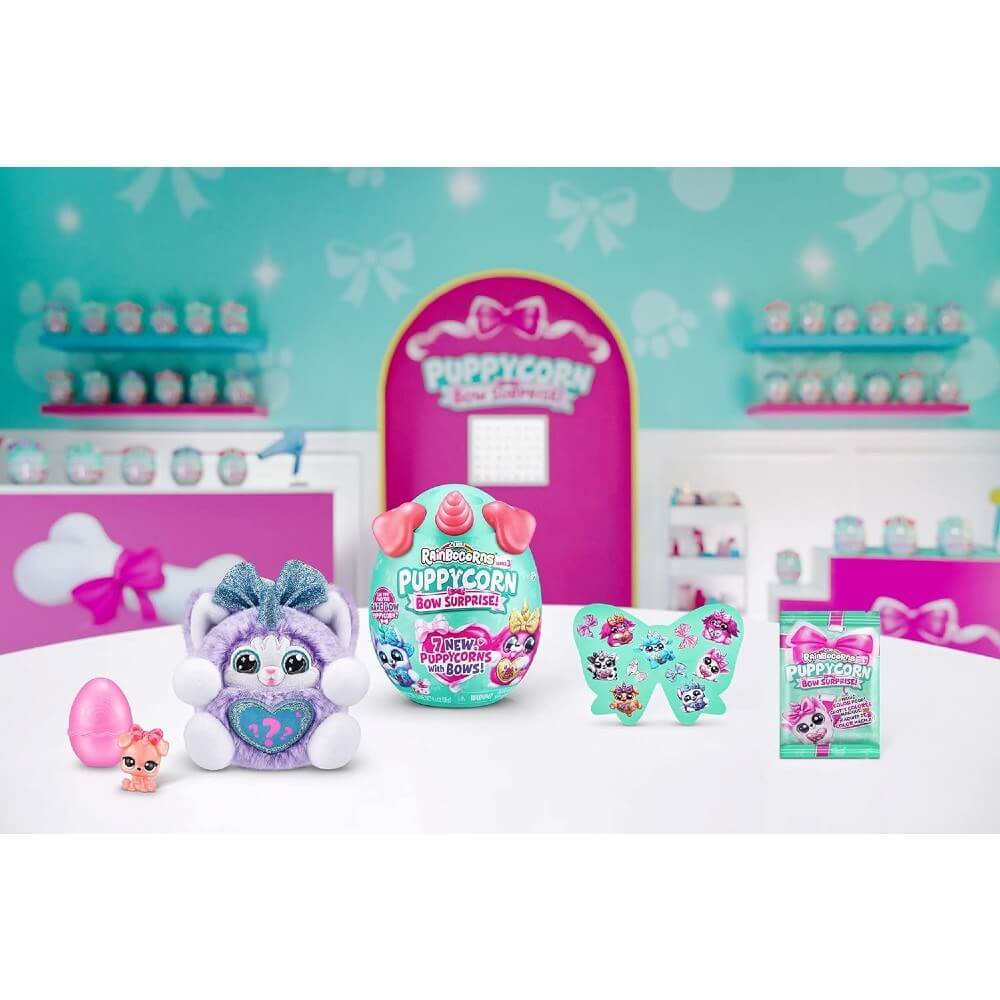 Rainbocorns Puppycorn Bow Sürpriz Paket RAR23000 Rocket
