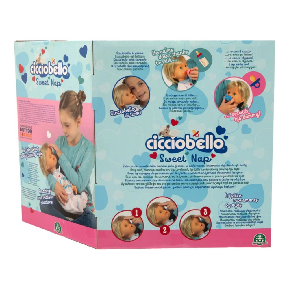 Cicciobello İnteraktif Tatlı Uykular Bebeği