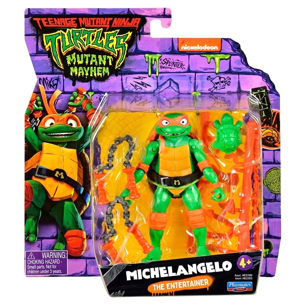 Ninja Kaplumbağalar Aksiyon Figürler TU805000 Michelangelo