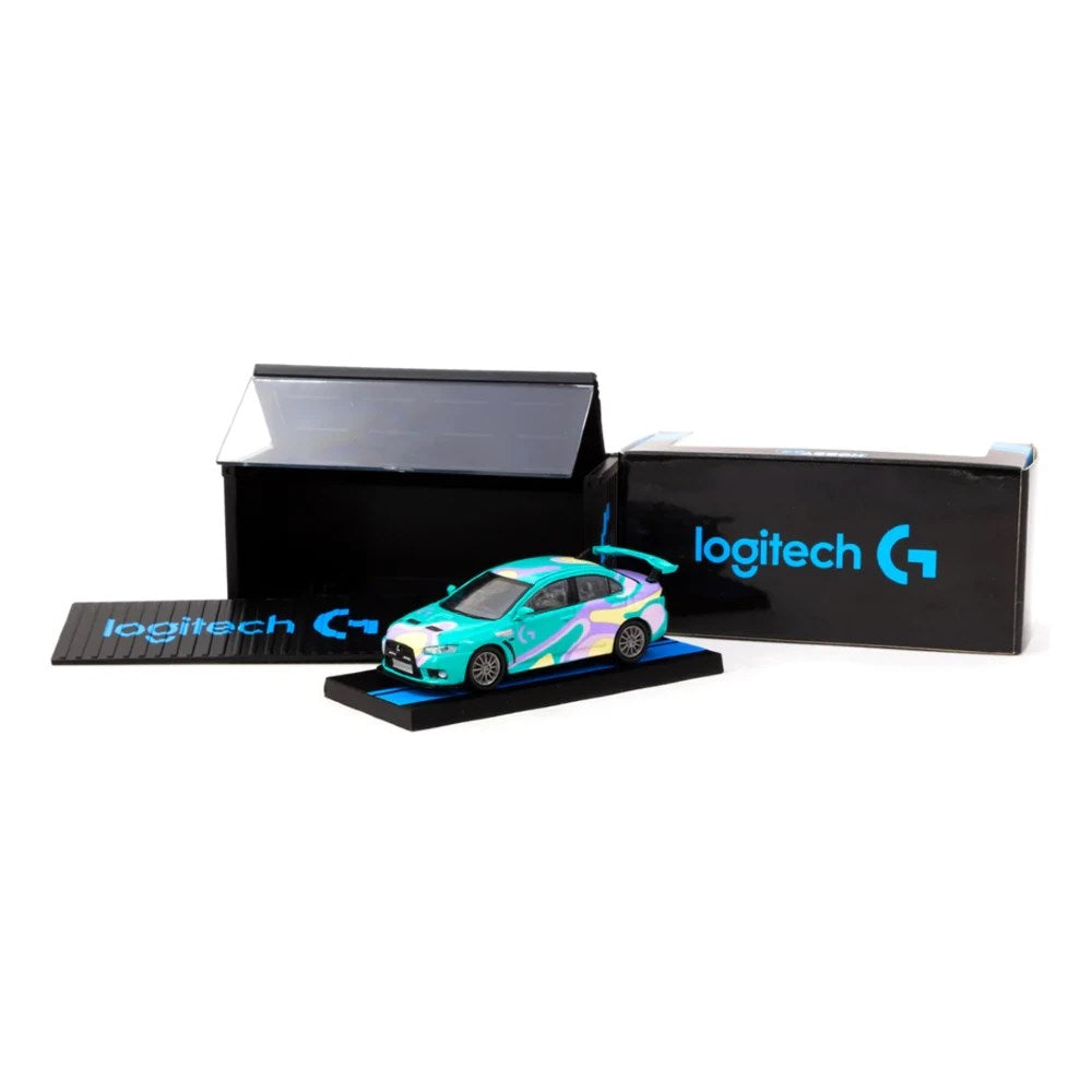 Tarmac Works Mitsubishi Lancer Evo X Logitech BG-T64
