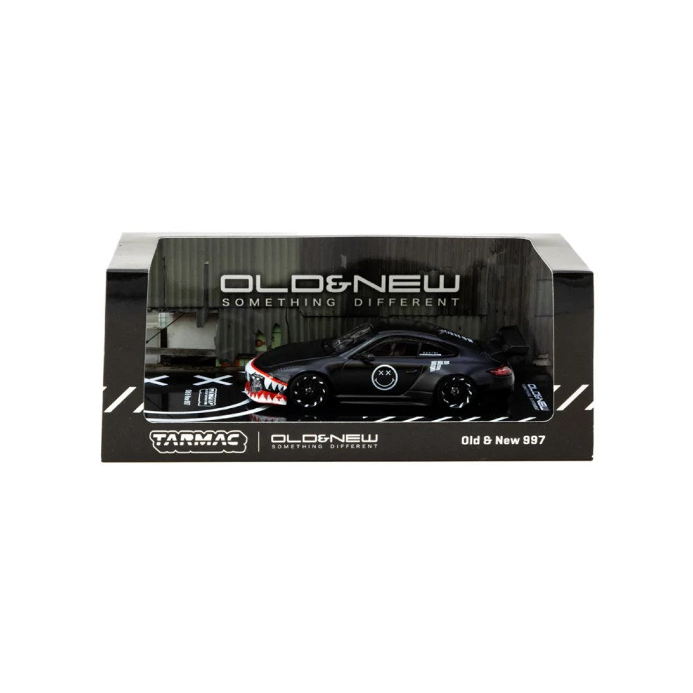 Tarmac 1:64 Old & New 997 Matte Black