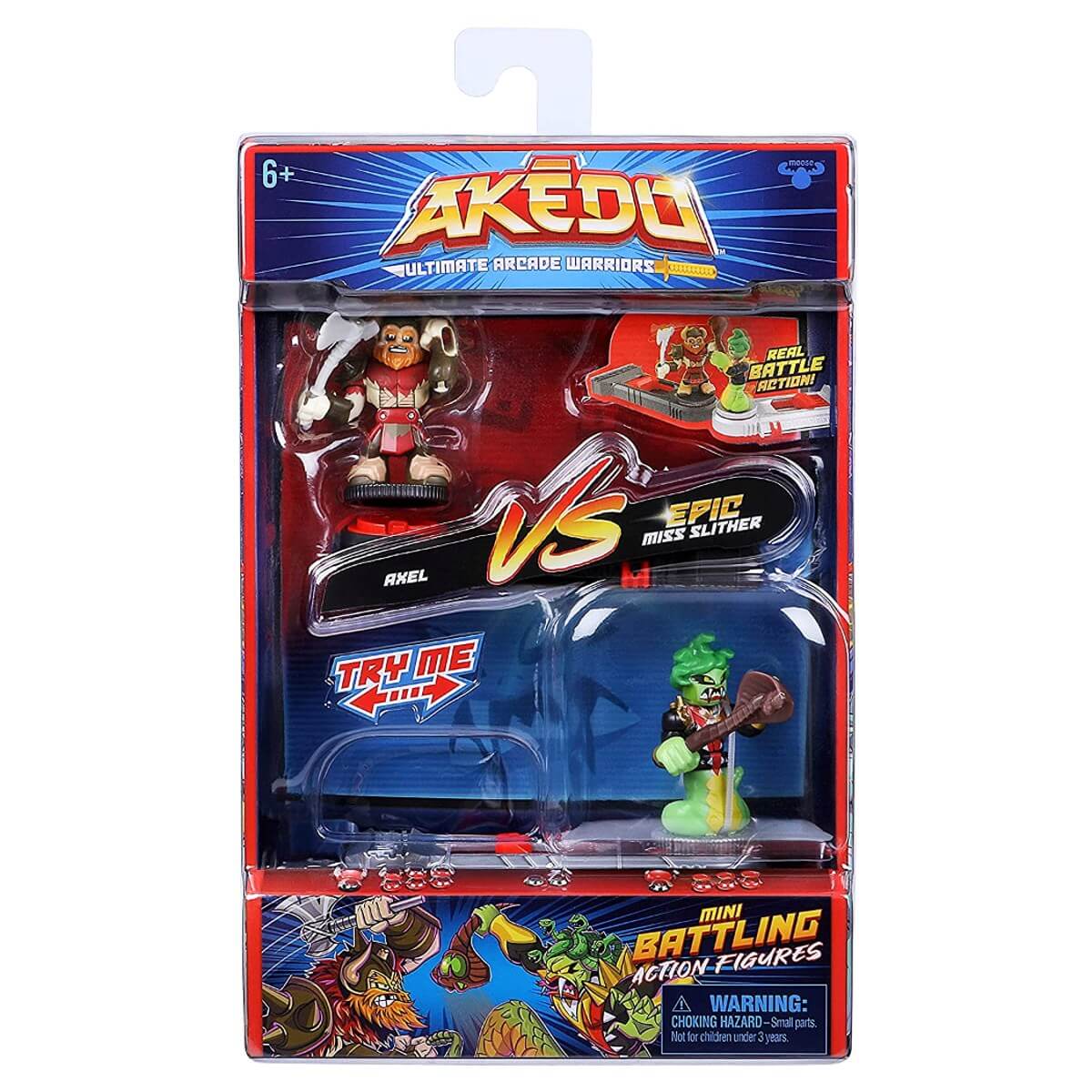 Akedo S1 2'li Paket Axel vs Epic Miss Slither