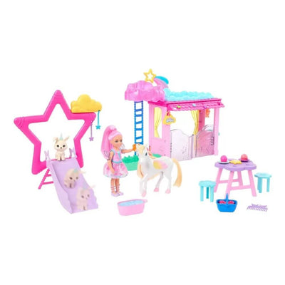 Barbie a Touch of Magic Chelsea ve Pegasus Oyun Seti