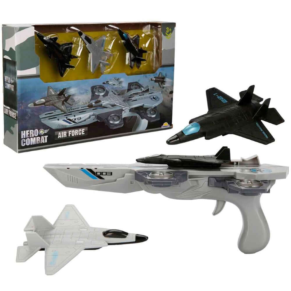 Hero Combat Asker Oyun Seti Uçak Taşıyıcı Fırlatıcı 8 Parça