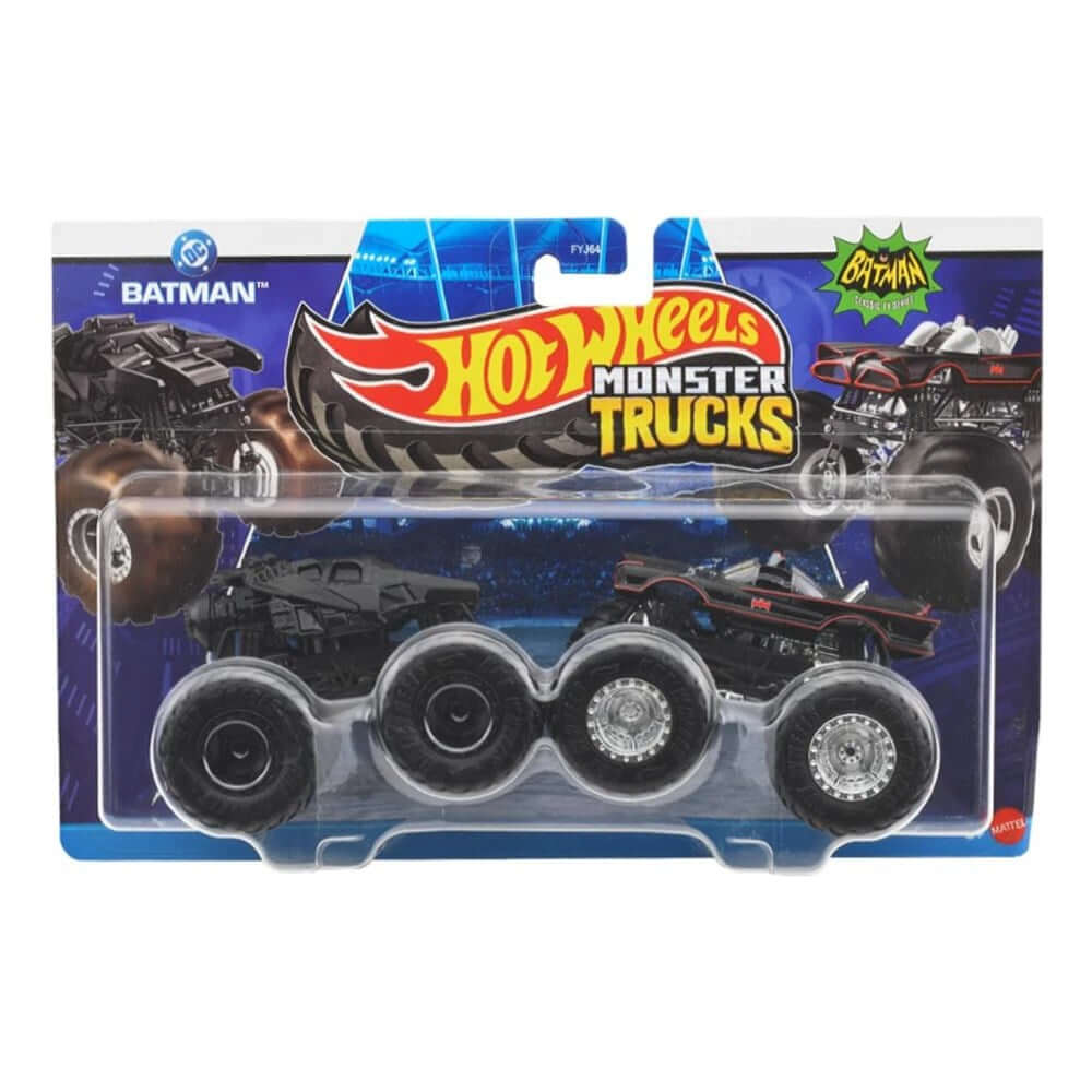 Hot Wheels Monster Trucks 2'li Arabalar JCC80 DC Batman & Tv Series