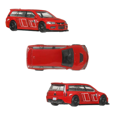 Hot Wheels Premium 2'li Set Evo IX Wagon & 2004 Forester STI