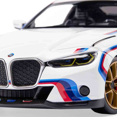 Mini GT Bmw 3.0 CSL White LHD MGT00863-BL