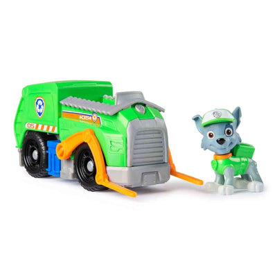 Paw Patrol Figür ve Görev Aracı Rocky 6071153-03 681147035874 Spin Master Roket Oyuncak