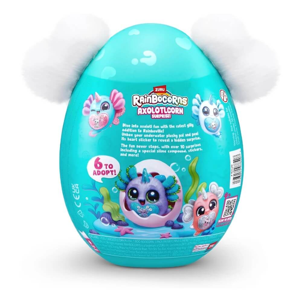 Rainbocorns Axolotlcorn Sürpriz Peluş Flowy