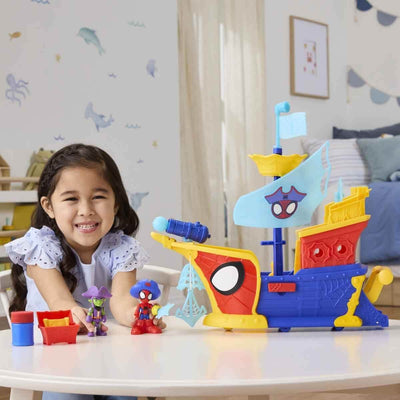 Spidey And His Amazing Friends Webs Korsan Gemisi Oyun Seti