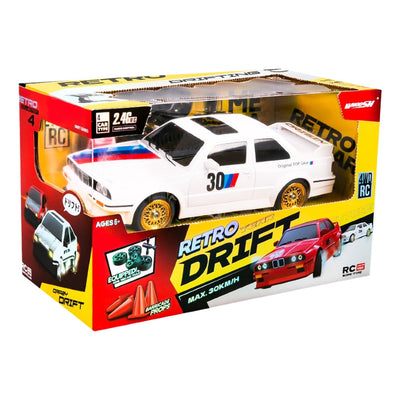 Uzaktan Kumandalı Drift Arabası Bmw E30 Işıklı 30 Km Beyaz