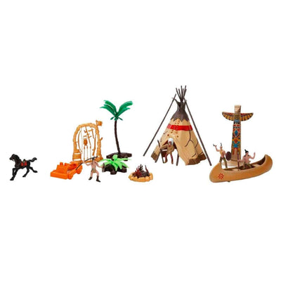 Wild West Hero Sesli ve Işıklı Kızılderili Oyun Seti