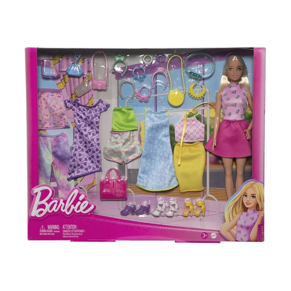 Barbie ve Muhteşem Kıyafetleri Oyun Seti
