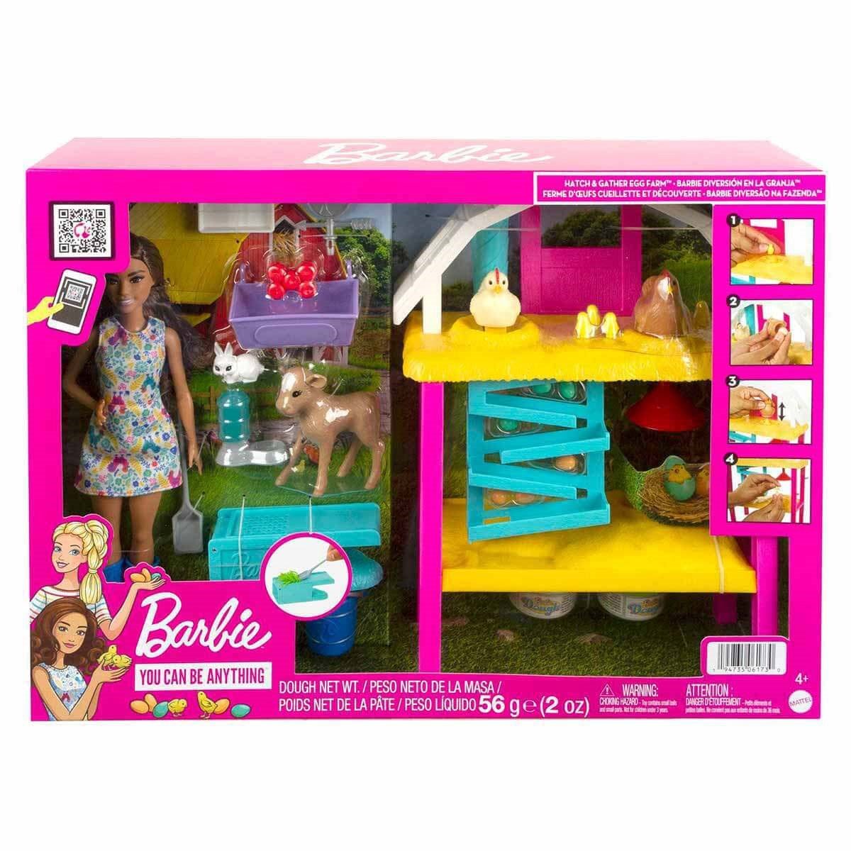 Barbie Eğlenceli Çiftlik Hayatı Oyun Seti - Roket Oyuncak