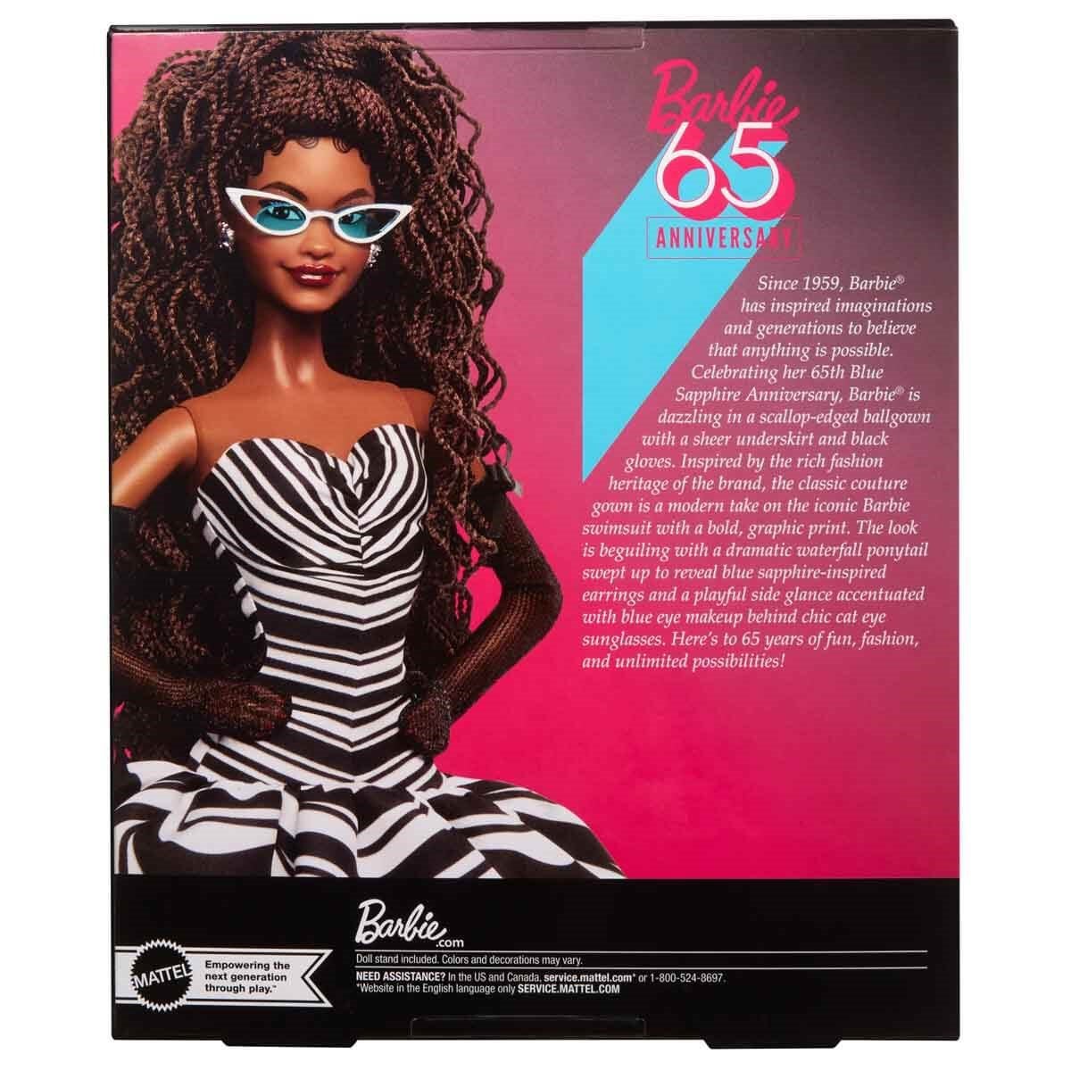Barbie Mavi Safir 65. Yıl Dönümü Bebeği - Roket Oyuncak