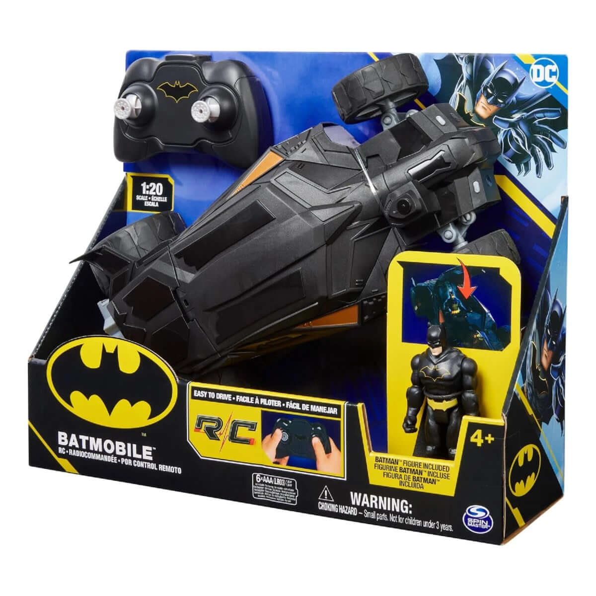 Batman RC Batmobil Uzaktan Kumandalı Araba ve Figür 6065425 - Roket Oyuncak