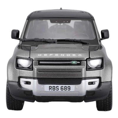 Bburago 1:24 Land Rover Defender 110 Gri - Roket Oyuncak