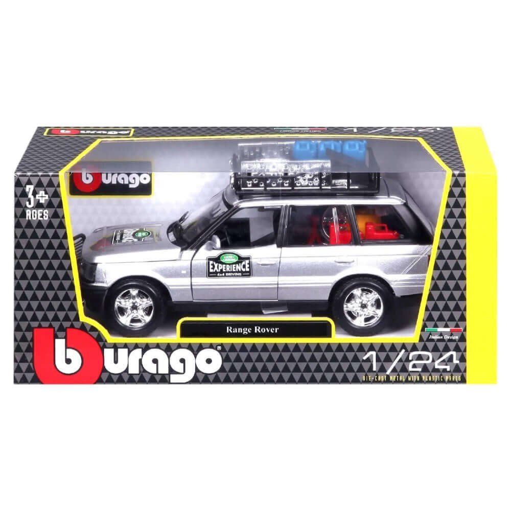 Bburago Model Araba Range Rover Metalik Gri - Roket Oyuncak