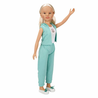 Dollz n More Yürüyüş Arkadaşım Clara Sporty 80 Cm Yeşil