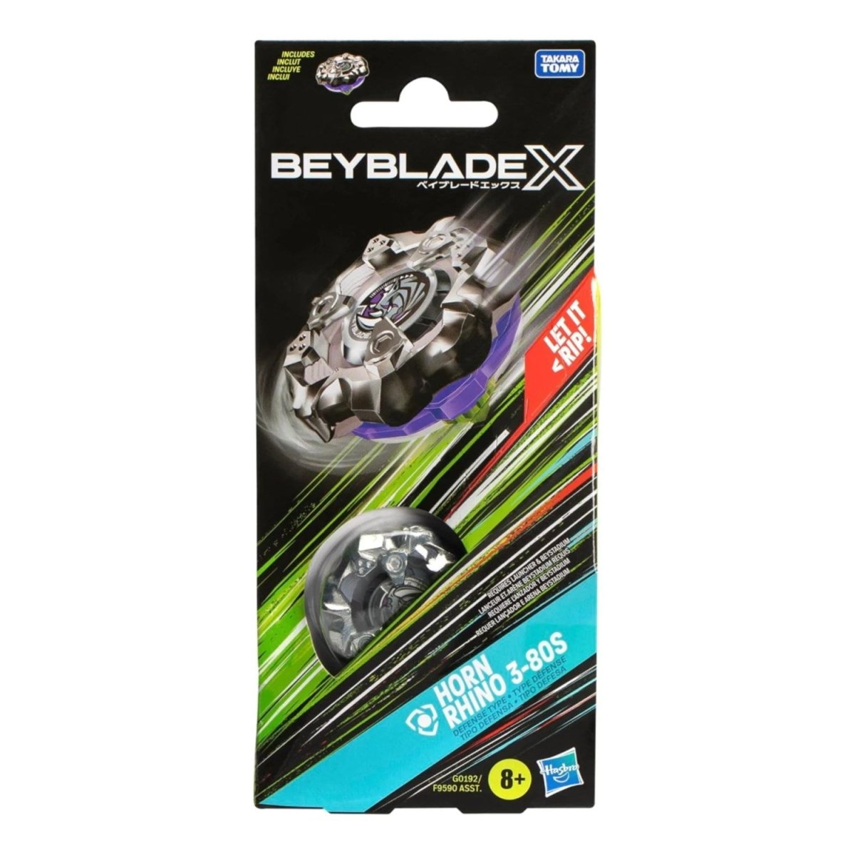 Beyblade X Horn Rhino 3 - 80S Takviye Paketi - Roket Oyuncak