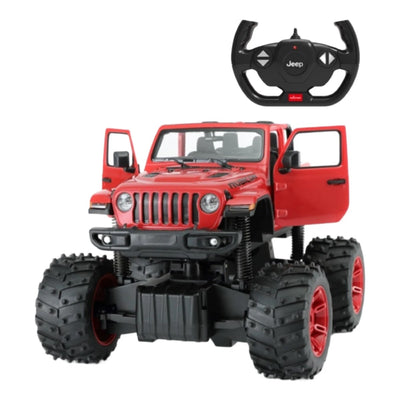 Rastar Jeep Wrangler Rubicon Uzaktan Kumandalı Araba Kırmızı
