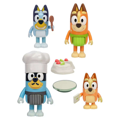 Bluey 4'lü Figür Set Pavlova 18915 - Roket Oyuncak