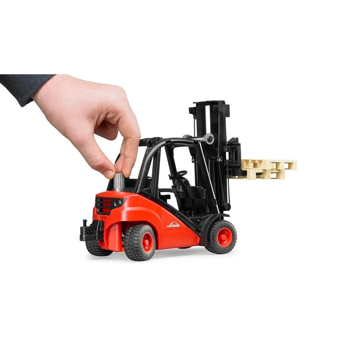 Bruder 1:16 Linde Forklift H30D 29 cm Lisanslı Model - Roket Oyuncak