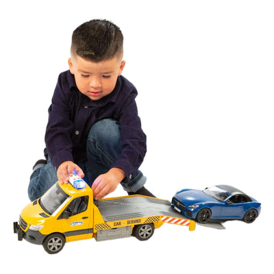 Bruder MB Sprinter Araba Çekici ve Roadster Araba BR02675 - Roket Oyuncak