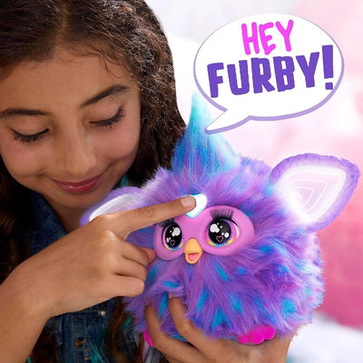 Furby Mor Sesli ve Işıklı İnterakti̇f Peluş Türkçe Versiyon F6743
