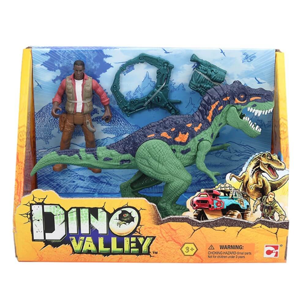 Chap Mei Dino Valley Dino Danger Oyun Seti Trex - Roket Oyuncak