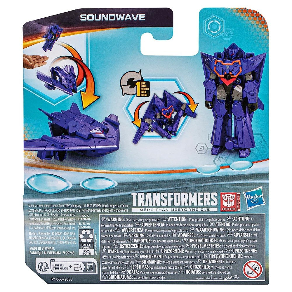 Transformers Earthspark Dönüşen Figür Soundwave F6714