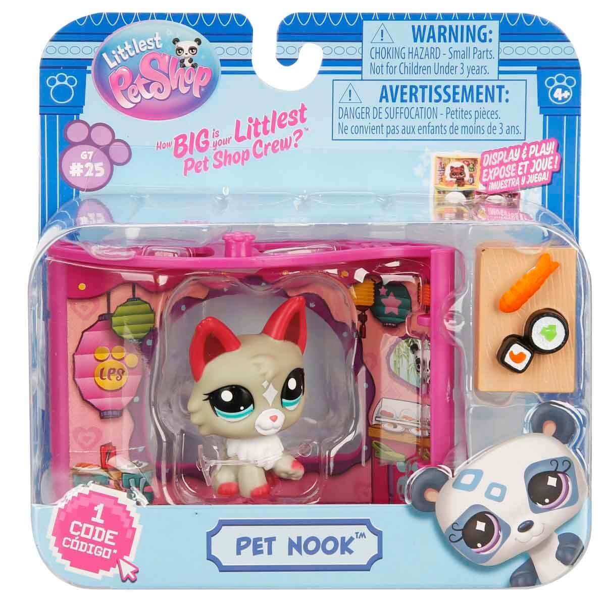 Littlest Pet Shop Miniş ve Temalı Oyun Köşesi #25 Kedi