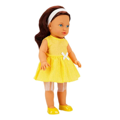 Dollz n More Tina Classic Bebek 45 Cm Sarı Elbiseli - Roket Oyuncak