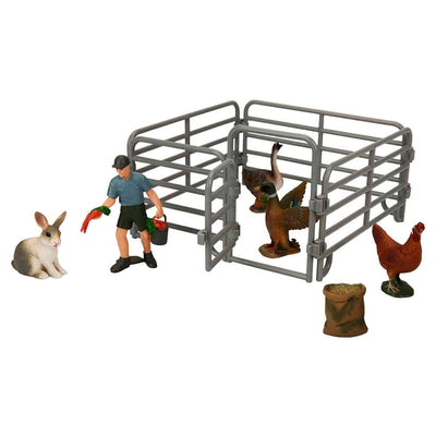 Crazoo Farm Animals Çiftlik Hayvanları Seti Beyaz Tavşan