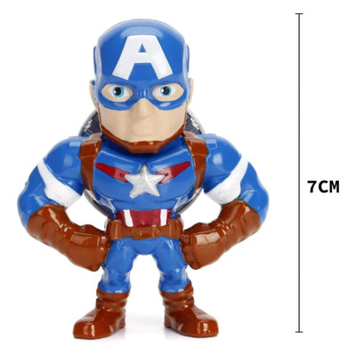 Jada Avengers 4'lü Figür Seti Iron Man, C. America, B. Panther, AntMan