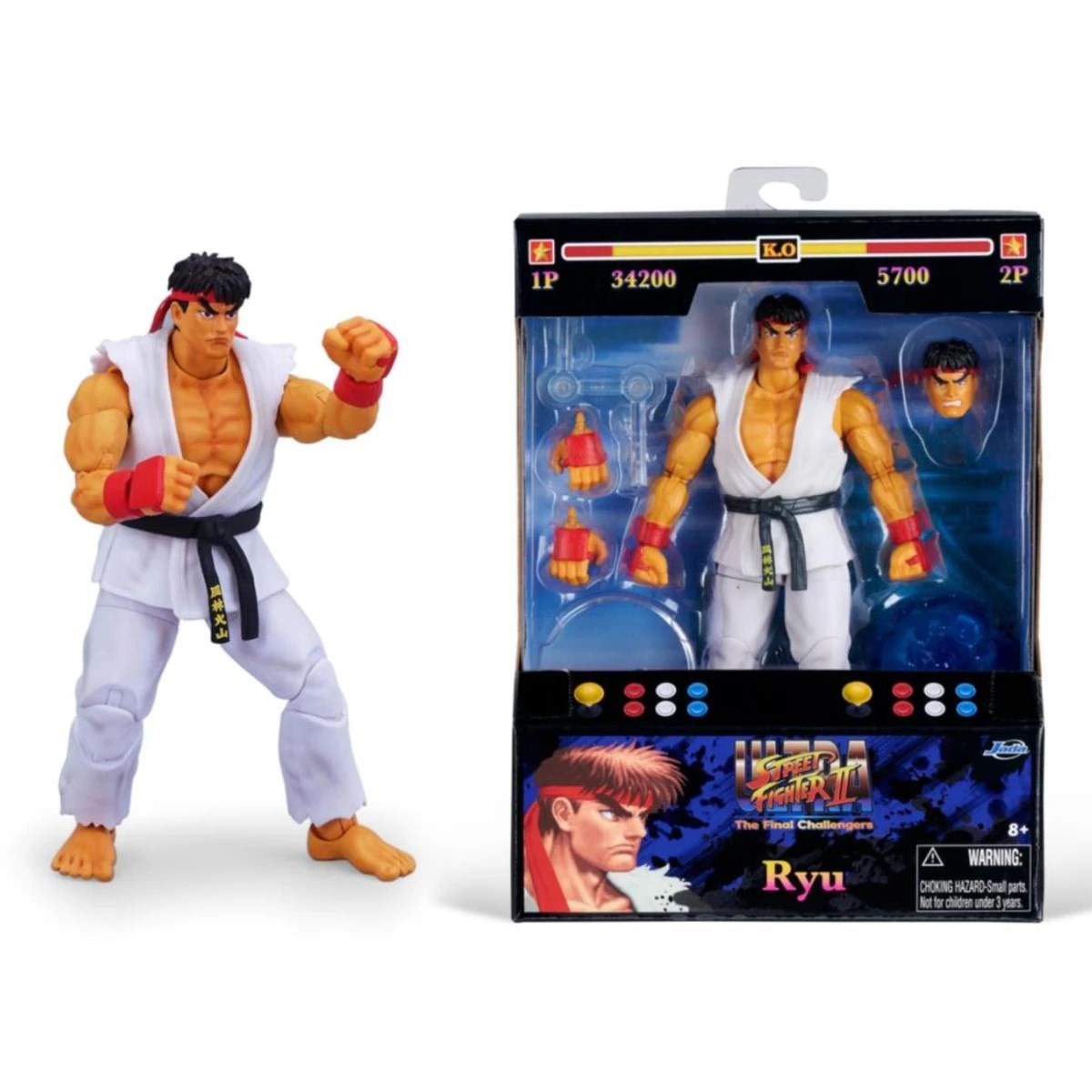 Jada Street Fighter II Ryu 15 Cm Aksiyon Figürü