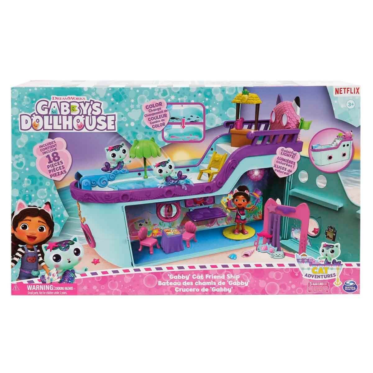 Gabby’s Dollhouse Işıklı Gabby Arkadaşlık Gemisi Oyun Seti - Roket Oyuncak