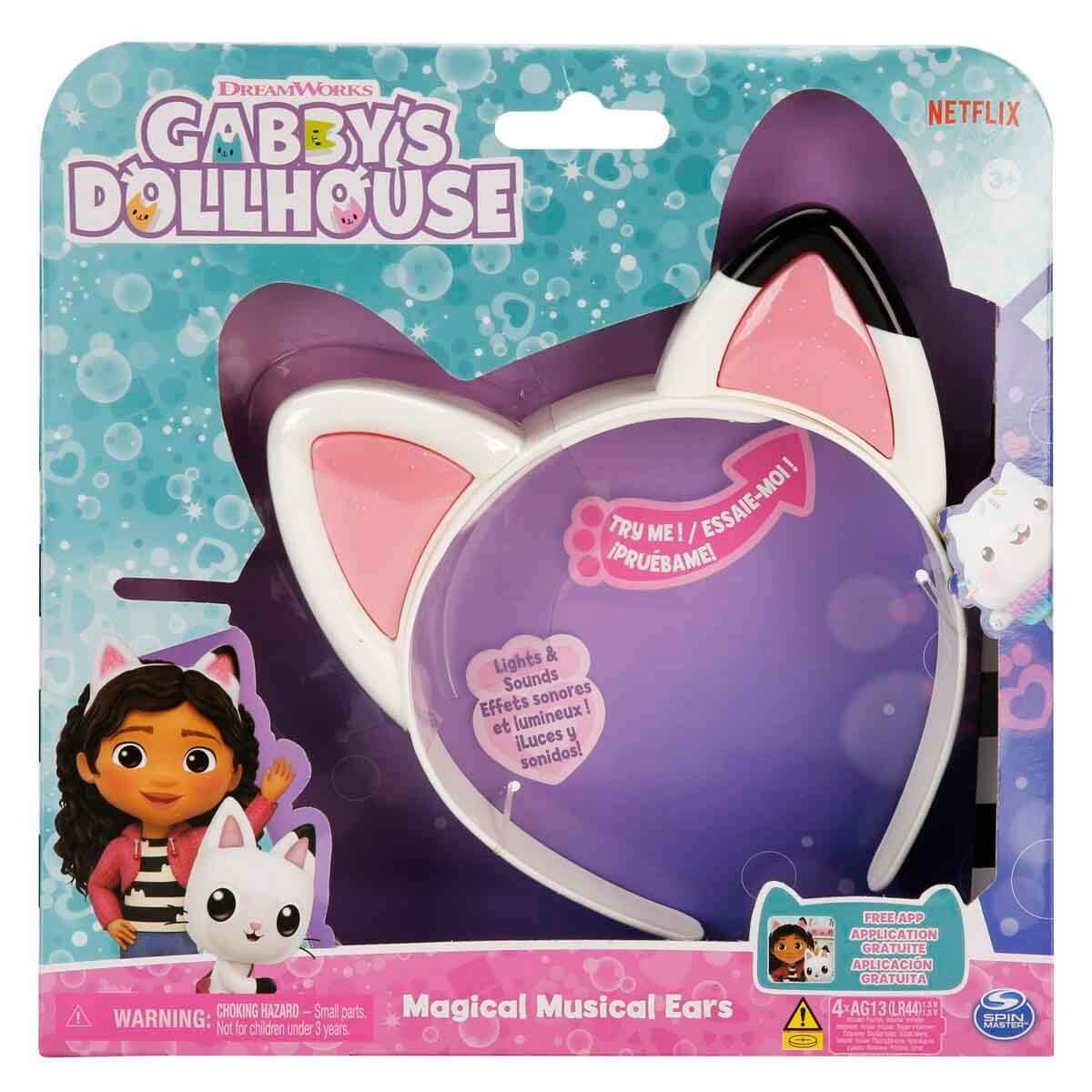 Gabby’s Dollhouse Sesli ve Işıklı Kedi Kulağı Taç - Roket Oyuncak