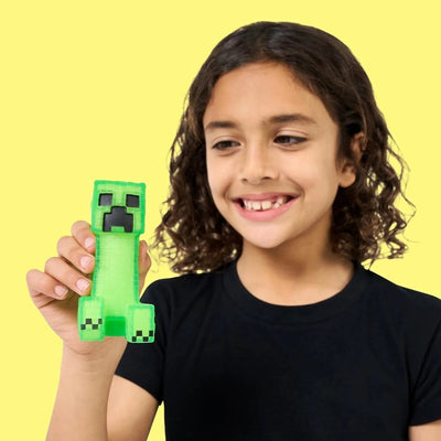 Goojitzu Minecraft Tekli Figür Serisi - Creeper - Roket Oyuncak