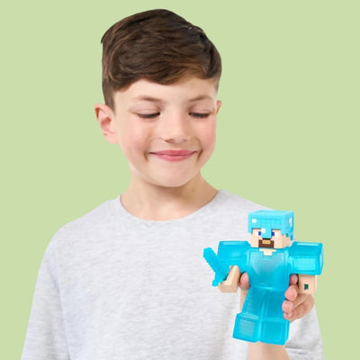 Goojitzu Minecraft Tekli Figür Serisi - Steve - Roket Oyuncak