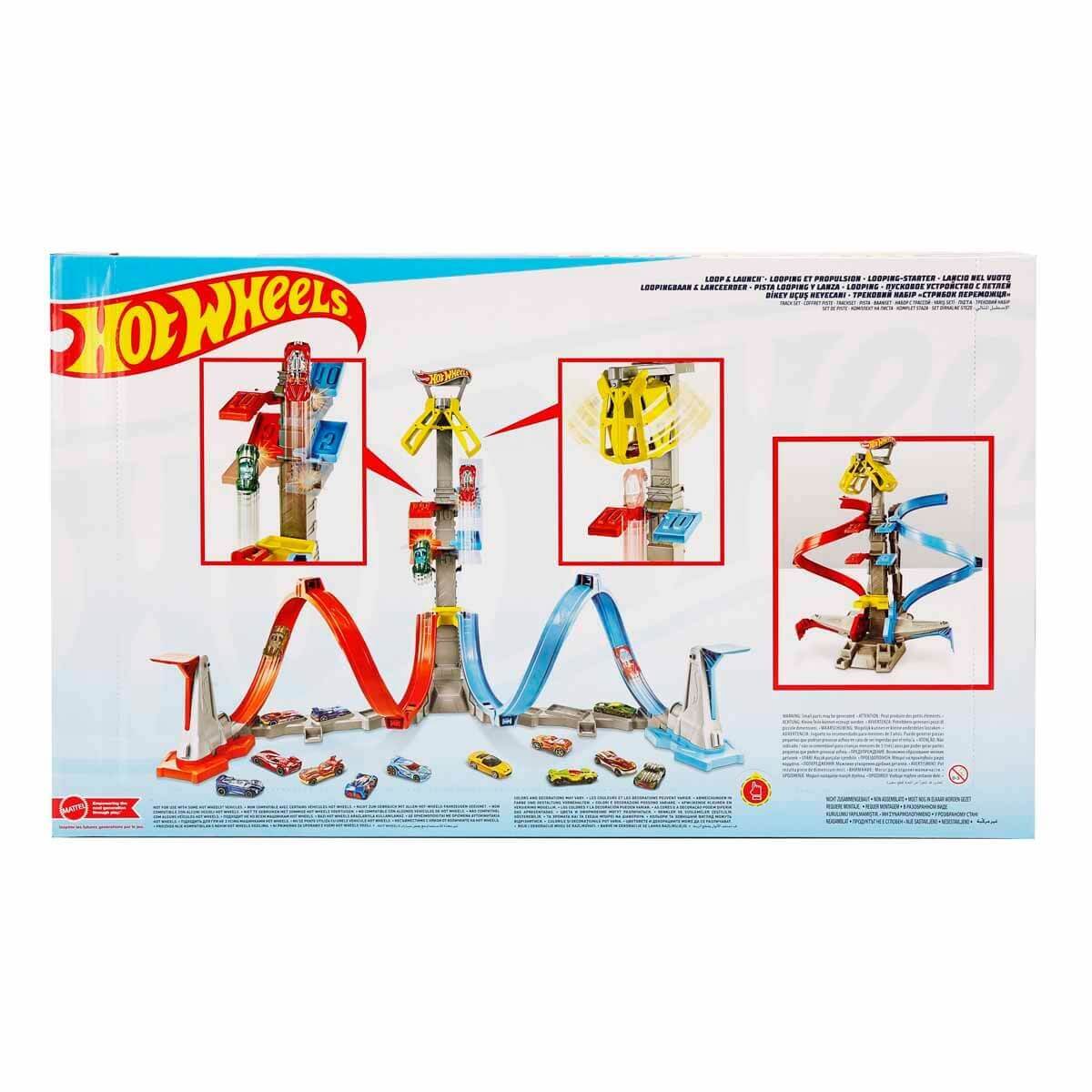 Hot Wheels Dikey Uçuş Heyecanı Pist Seti GRW39 - Roket Oyuncak