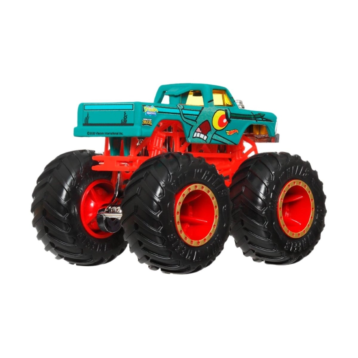 Hot Wheels Monster Trucks 2'li Paket Spongebob & Plankton - Roket Oyuncak