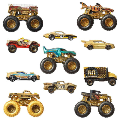 Hot Wheels Monster Trucks Bifoot Trophy Şampiyon Collection - Roket Oyuncak