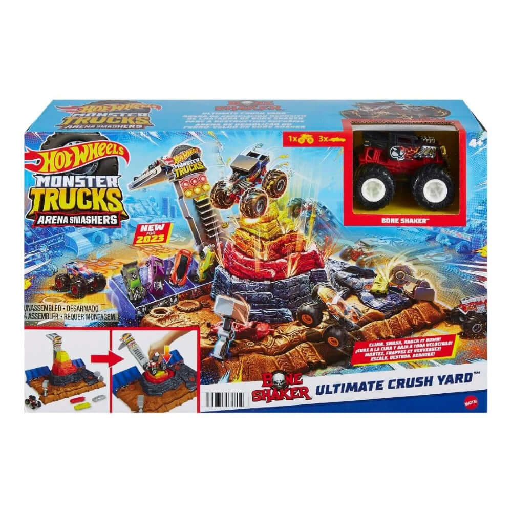Hot Wheels Monster Trucks Muhteşem Çarpışma Arenası HNB96 - Roket Oyuncak